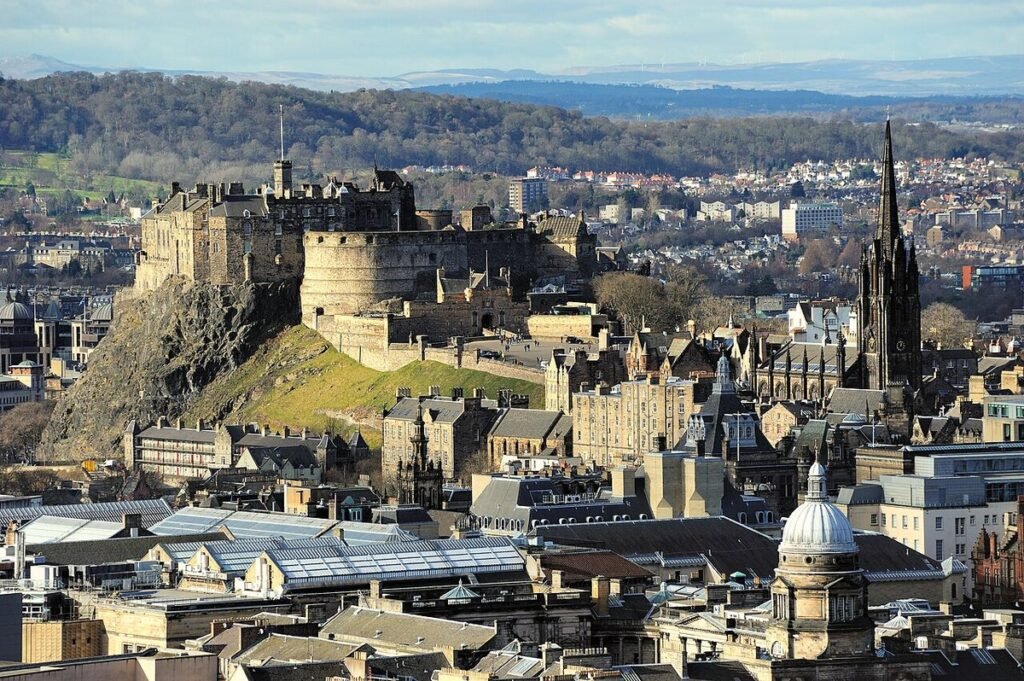 Edinburgh Castle and Old Town
